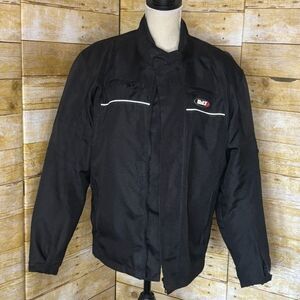 BILT MENS MOTO RIDING CYCLE PADDED ROAD PROTECTION LINED BIKER FULL ZIP JACKET